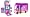 Polly Pocket Polly-Tastic 3 Decker Bus