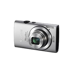Canon PowerShot ELPH 310 HS 12.1 MP CMOS Digital Camera with 8x Wide-Angle Optical Zoom Lens and Full 1080p HD Video (Silver)