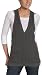 Rampage Juniors' Grandfather Vest Cardigan,Grey,Small
