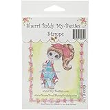 My-Besties Emily Espresso My Besties Stamps, 4" by 6", Clear