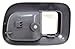 PT Auto Warehouse TO-2530G-2FR - Inside Interior Inner Door Handle Trim/Bezel, Gray - Passenger Side Front (Replaces 69277-08010-B0, 6927708010B0)