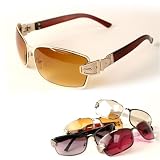 Mini-Buckle Full Metal Frame Fashion Sunglass - 3661 by