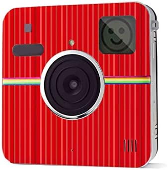 Mypolaroid [socialmatic case][POLAROID SOCIALMATIC CASE][Perfect fit][new]Front Plate CASE for Polaroid Socialmatic Camera-- black and white string