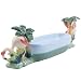 Tropical Flamingo Olive & Cracker Ceramic Tray