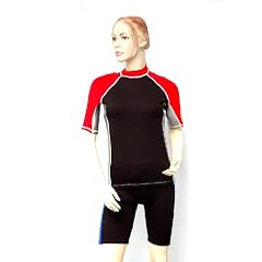 Damen 1,0 mm Neopren Shirt mit Lycra Gr��e XL / 42