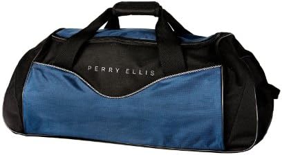 Perry Ellis Black Weekender Duffle Bag