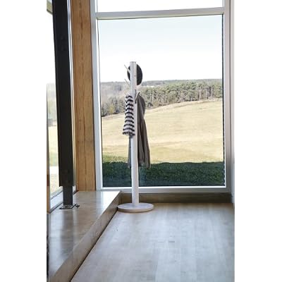 Umbra Flapper 9 Hook Coat Rack White