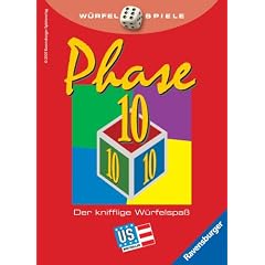 Ravensburger 27130 - Phase 10 - W�rfelspiel