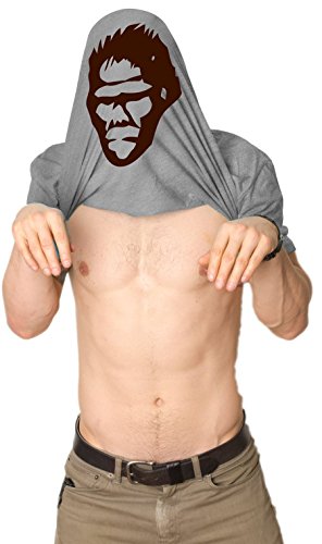 Ask Me About My Bigfoot T Shirt Funny Sasquatch Flipup Tee