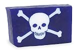 Primal Elements - Skull & Bones Handmade Vegetable Glycerin Bar Soap (Caramel and Vanilla Scent) - 6.8 oz.