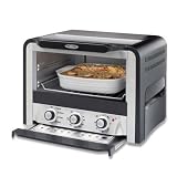 6 Slice Toaster Oven Black SS