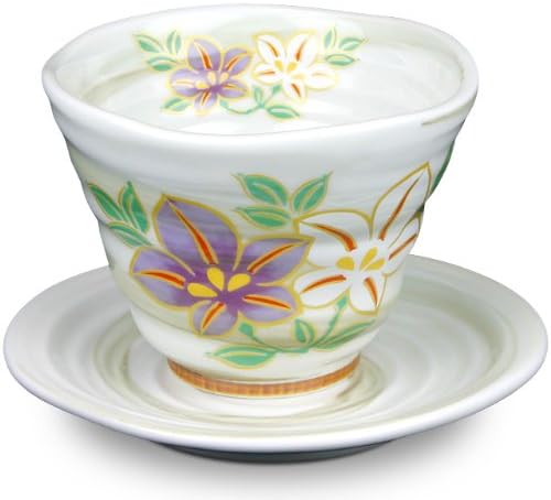 Japanese Arita ware Tea cup & Saucer Tesenka (Tea cup 1pc Saucer 1pc)