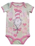Baby Togs Dr. Seuss Patchwork Cat Newborn Bodysuit