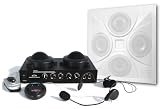 Infrared Classroom System Wireless Headset, Lapel Mic, 30 Watt Mixer Amp, SD4 Ceiling Speaker