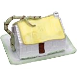 Belleek Cheese Cottage Dish, 6-3 4 Long, 5.25-Inch Wide, 4-Inch High, 2010 Limited Edition...