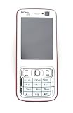 Nokia N73 Unlocked Cell Phone with 3.15 MP Camera, 3G, MP3/Video Player, MiniSD Slot--International Version with Warranty (White/Red)