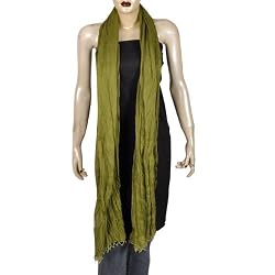 Head Scarf Womens Accessory Cotton Tie and Dye 80 x 40 inches