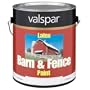1 Gallon White Exterior Barn & Fence Latex Paint 18-3121-70 GL [Set of 4]