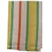 Carnival Stripe Dish Towel - Yellow