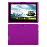 ASUS Eee Pad Transformer Prime TF201 Silicone Wrap Skin Case (Purple)