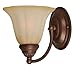 Hardware House 543678 Madrid 7-Inch by 8-Inch Bath/Wall Lighting Fixture Antique Bronze