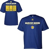 adidas Golden State Warriors Hardwood Classics Call It Luck Banner T-Shirt