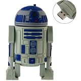8GB USB Flash Drive Rubber Robot Star War Style 8G Memory Stick U Disk - Grey and Blue 8GB USB Flash Drive Rubber Robot Star War Style 8G Memory Stick U Disk - Grey and Blue