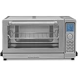 Cuisinart TOB-135 Deluxe Convection Toaster Oven Broiler, Brushed Stainless