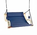 Outback Double Lounger, Navy
