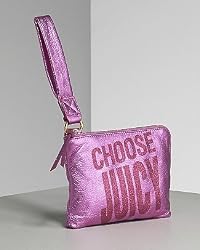 Juicy Couture Women's Juicy Choose Juicy Wristlet- Pink