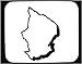 Mouse Pad with Africa, map, 
