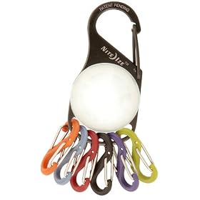 Nite Ize KRL-03-02 KeyLit Key Holder with S-Biners & LED Light