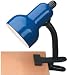 Lite Source LS-111BLU Clip-On Lamp, Blue
