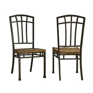 Home Styles 5050-802 Hill ChairsSet Dining Chair, Oak (2 pack) Home Styles 5050-802 Hill ChairsSet Dining Chair, Oak (2 pack)