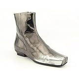 IMAGE OF Claudia Ciuti Women's Ike Flat Ankle Boot,Grey,5.5 M