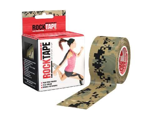 RockTape Kinesiology Tape for  Athletes (2-Inch x 16.4-Feet)