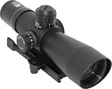6X42 Compact-Red and Green Illuminated P4 Sniper/Green Lens/Quick Release