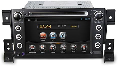 Bosion Android 4.2.2 Car Android System Player For Suzuki Vitara 2005-2011 Color Black 8Inch