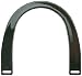 Darice Plastic U-Shaped Purse Handles: Black