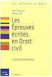 Revue LGDJ  / Les Epreuves écrites en Droit civil : Conseils et modèles