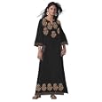Copper Spiral Motif Handblock Print Caftan (Petite, Tall & Misses Sizes XS-3X)