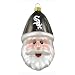 MLB Blown Glass Santa Cap Ornament
