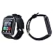 GeekEra Bluetooth Smart Watch WristWatch U8 UWatch Fit for Android Smartphones Samsung HTC Sony LG (Black)