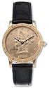 Corum Women's Coin 18k gold Watch #049-357-56-0081 MU36
