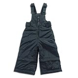 Columbia - Toddler Boys Bugabib Snowpant, Black (Size 4T)