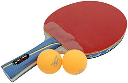 Double Fish Table Tennis Racket 1 PCS with 2 Ball Set 5A-C