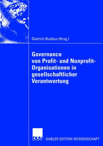 Portal Fur Politikwissenschaft Governance Von Profit Und Nonprofit Organisationen In Gesellschaftlicher Verantwortung
