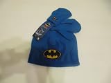 Batman Benie Hat and Glove Set Toddler Navy
