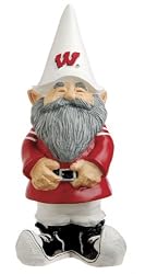 NCAA Wisconsin Badgers Garden Gnome