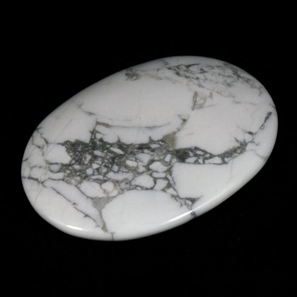 Howlite Palm Stone